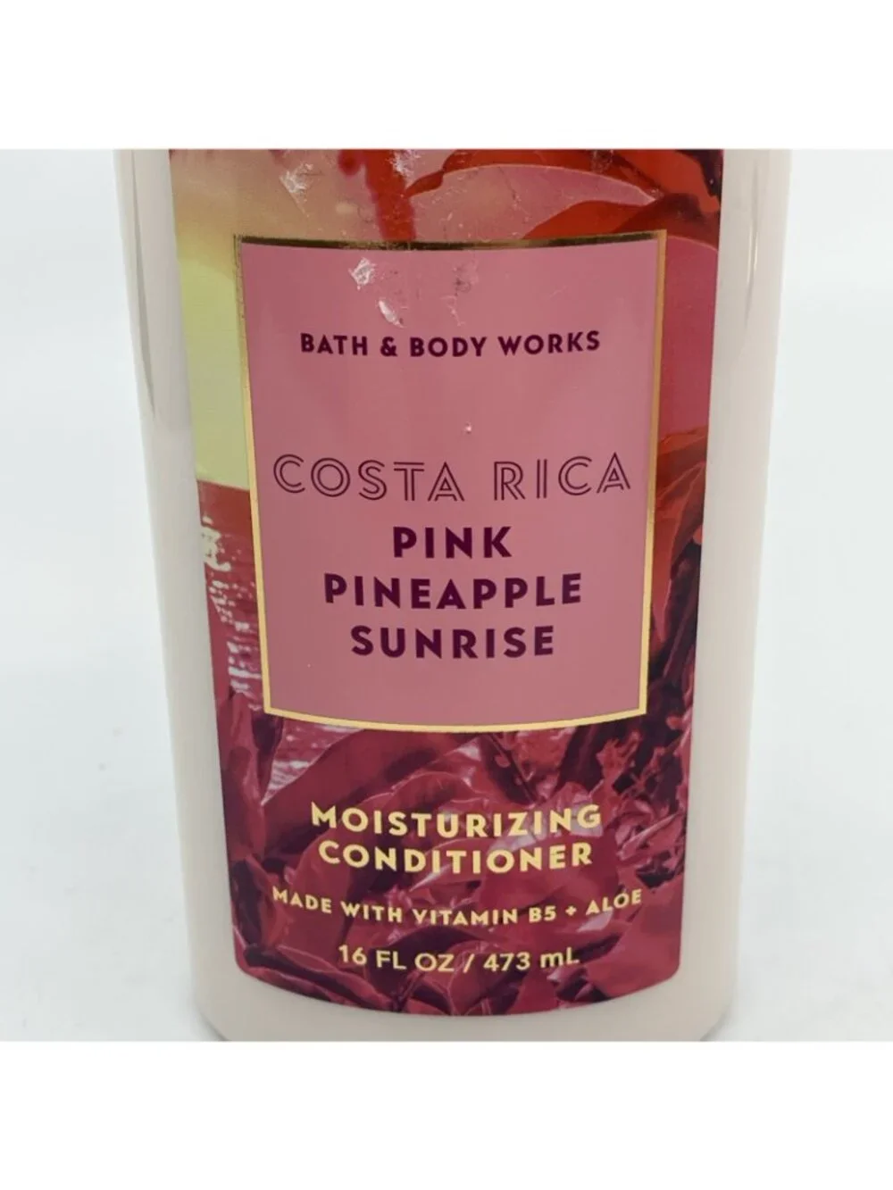 Bath & Body Works Costa Rica Pink Pineapple Sunrise Conditioner 16 Oz New